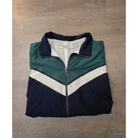 Wimbledon Other - Wimbledon Jacket Medium Colorblock The Championships Vintage‎ RARE (Sample)